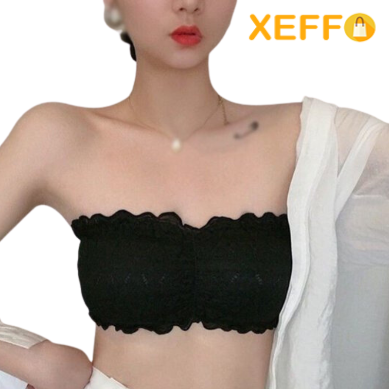 Lace Strapless Wire-Free Bra